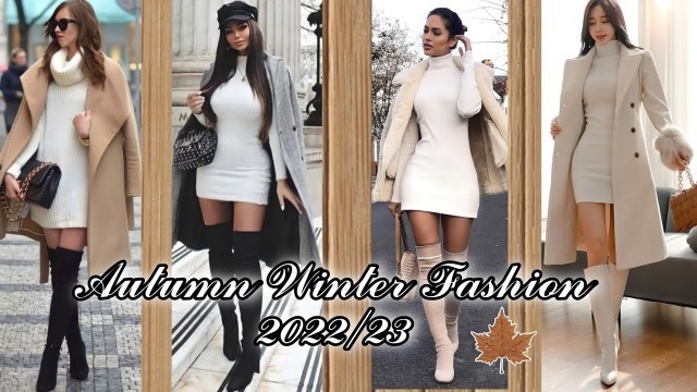 'COMO VESTIR ESTE OTOÑO INVIERNO 2022/ 23 FALL WINTER OUTFITS MODA OTOÑO INVIERNO MUJER 2022'