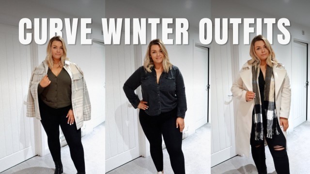 'Winter Outfits For Curves | What I Wear Plus Size Spring Fashion | Louise Henry'