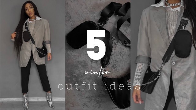 '5 WINTER OUTFIT IDEAS | How To Style | South African Youtuber'