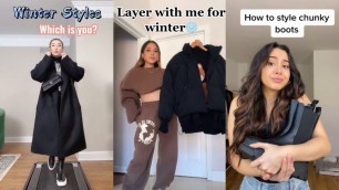 'Winter Outfits 2021 ✨ ~ Tiktok Compilation'