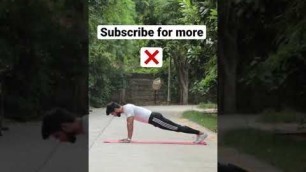 'Push ups Mistakes | Saurabh Fitness | #youtubeshorts #shorts'