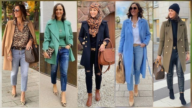 'Women Winter Outfits Wear Ideas 2022 | smart casual women outfits Fashion'