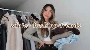 'WINTER FASHION TRENDS 2020 | casual winter outfits and trends!'