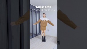 'Korean Style Winter Outfit Ideas from LEDiN'