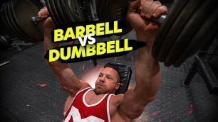 'Barbell Bench Press vs Dumbbell Bench Press - Which Builds More Muscle?'