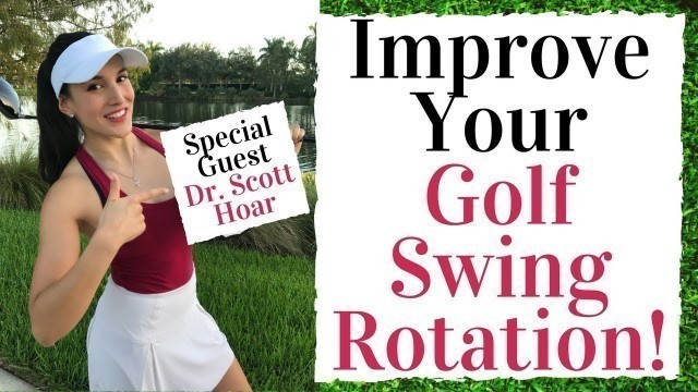 'How To Improve Your Golf Swing Rotation - Golf Fitness Tips'