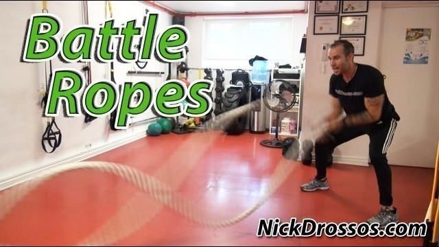 'Battling Ropes for Strength Training'