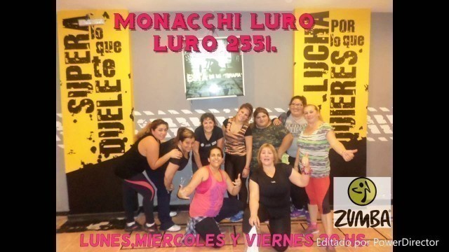 'Monacchi Luro , festejo el 25 de mayo. Zumba Fitness Mar del Plata'