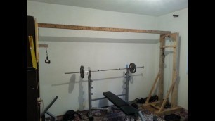 'Homemade fitness equipment-cable crossover'