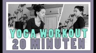 'YOGA Anfänger Workout + Flexband Übungen 