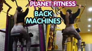 'BACK MACHINES AT PLANET FITNESS | SAAVYY'