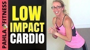 'LOW IMPACT (Quiet) Cardio + Abs TABATA | 25 Minute High Intensity Workout without Jumping'