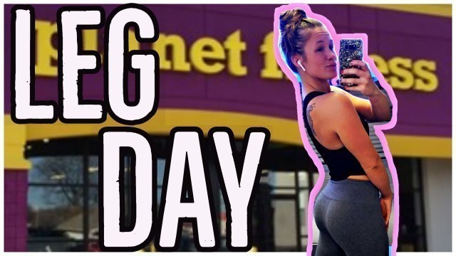 'BEST LEG WORKOUT  | LEG DAY PLANET FITNESS |'