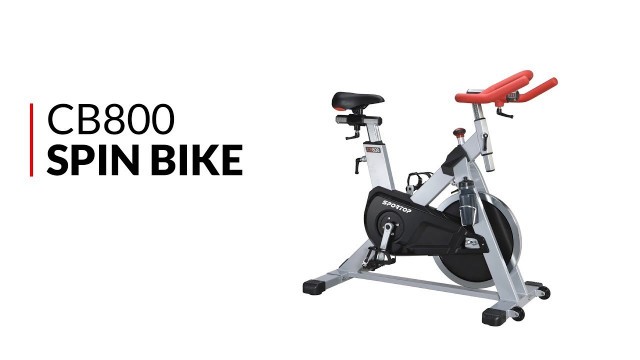 'Sportop CB800 Spin Bike Demo - Dynamo Fitness Equipment'