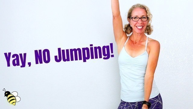 '20 Minute LOW IMPACT Cardio HIIT, Burn 200 Calories'