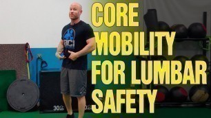 '[GOLF FITNESS!] Core Stability for Lumbar Safety 