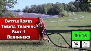 'Battle Ropes Tabata Training Part 1 - Everything You Need To Get Started (2020)'