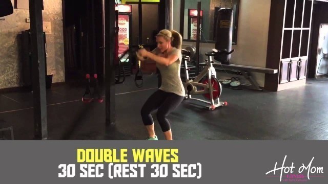 'Burn 300 Calories Fast!! - Battle Ropes'