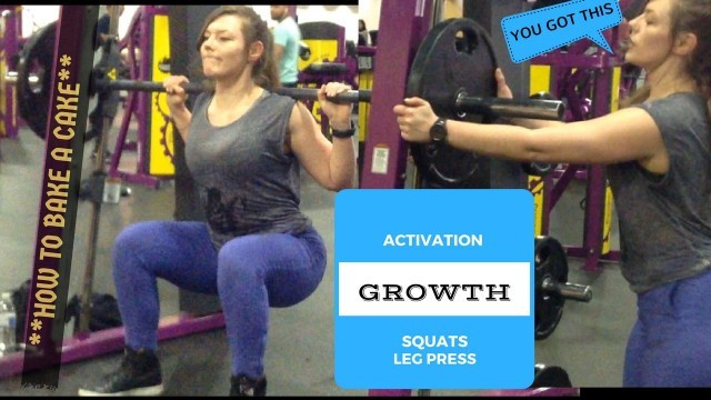 'HOW TO BAKE A CAKE! ACTIVATION AND BOOTY GROWTH! PLANET FITNESS'