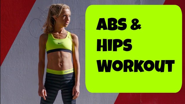 'Abs and Hips Workout. 10 Minute Exercise Routine'