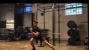 'Bodyweight Side Lunges / Fentes latérales'