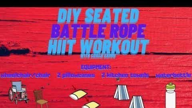 'DIY BATTLE ROPES HIIT with Coach Sammi'