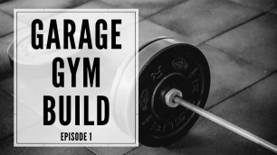 'Garage Gym Build Episode 1 | Ordering Rogue Fitness Equipment'