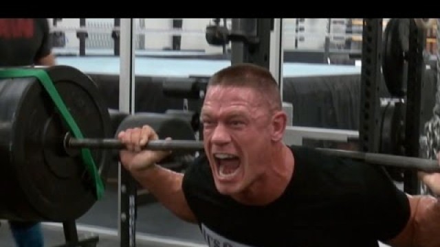 'john cena workout 2015 WWE superstar'