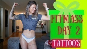 'FITMASS DAY 2 ~ Tattoo\'s & meanings | Karen O\'Connell | KO Fitness'