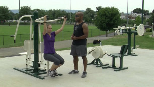 'New to Fairgrounds Park - Outdoor Fitness Equipment Workout'