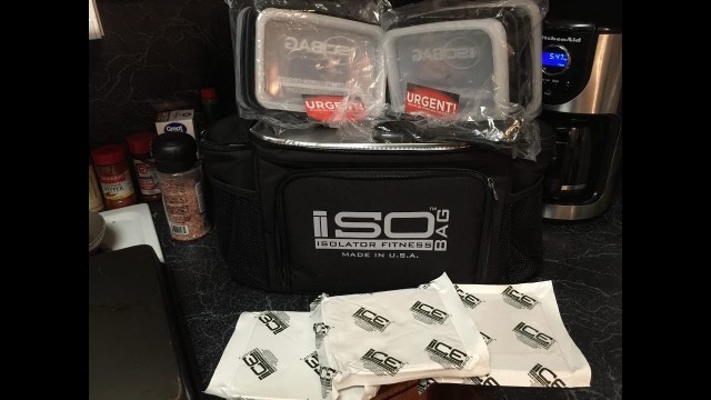 'The Isolator Fitness 6 Meal Bag - Unboxing'