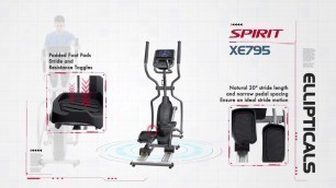 'Spirit Home Elliptical XE795'