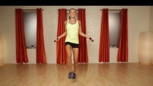 '10-Minute Jump Rope Workout | Cardio Workout | Class FitSugar'
