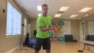'Kettle bell workout for golf'