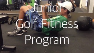 'Junior Golf Fitness Training'