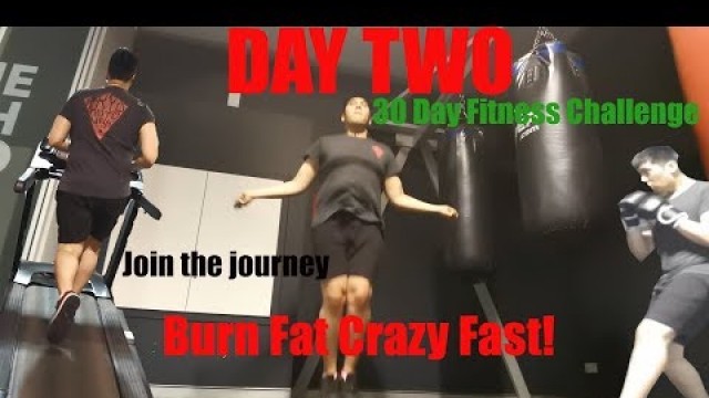 'DAY TWO!!!!! HOW TO LOSE WEIGHT FAST!!! 30 DAY FITNESS CHALLENGE APP'