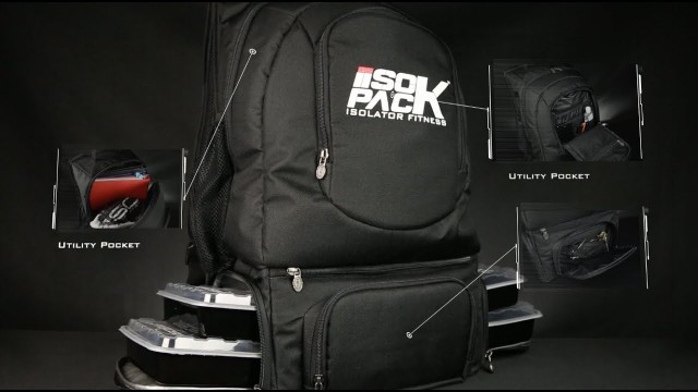 'Backpack Cooler - The Isopack by Isolator Fitness'