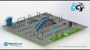 'Complete MoveStrong Obstacle Course Design Functional Fitness Equipment'