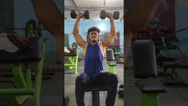 'Best Shoulder Workout For Mass / Shoulder Workout at gym'