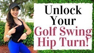 'Stretches To UNLOCK Your Golf Swing HIP TURN! - Golf Fitness Tips'