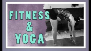 '♥ Zunehmen Challenge Tag #15 | Meine Workoutroutine | Fitness & Yoga | Sportroutine ♥'