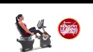 'Spirit Fitness CR800 Bicicleta Reclinada'