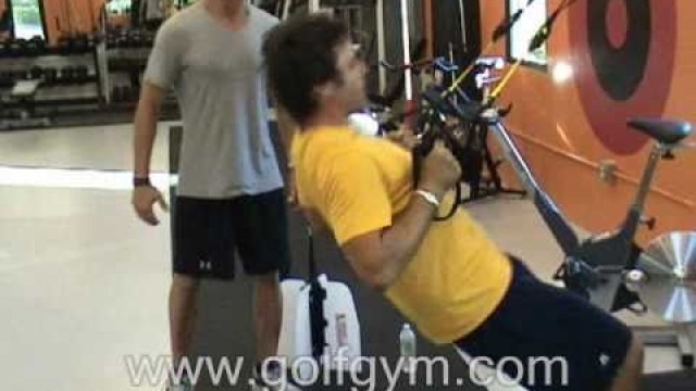 'Golf Fitness: Stephen Grant-TRX Drills-GolfGym Academy'