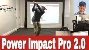 'Using the Power Impact Pro 2.0 | Golf Training And Fitness Product | Martin Chuck'