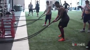 'Players Coach: Athletic Gaines Battle Ropes'