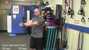 'Top 4 Golf Fitness Resistance Band Exercises'