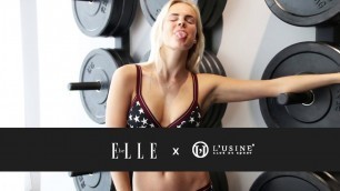 'Les fentes : Workout ELLE X L\'Usine | ELLE Belgique'