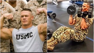 'WWE  | John Cena Military Workout!!!'