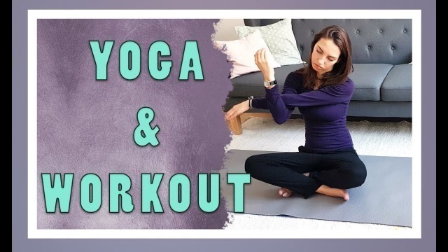 '♥ Zunehmen Challenge Tag #5 | Starke Schultern & Nacken | Workout | Yoga | Entspannung ♥'