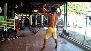 'อุปกรณ์ออกกำลังกาย Battle Ropes ฟิตร่างกาย ลดน้ำหนัก เผาผลาญแคลอรี่'